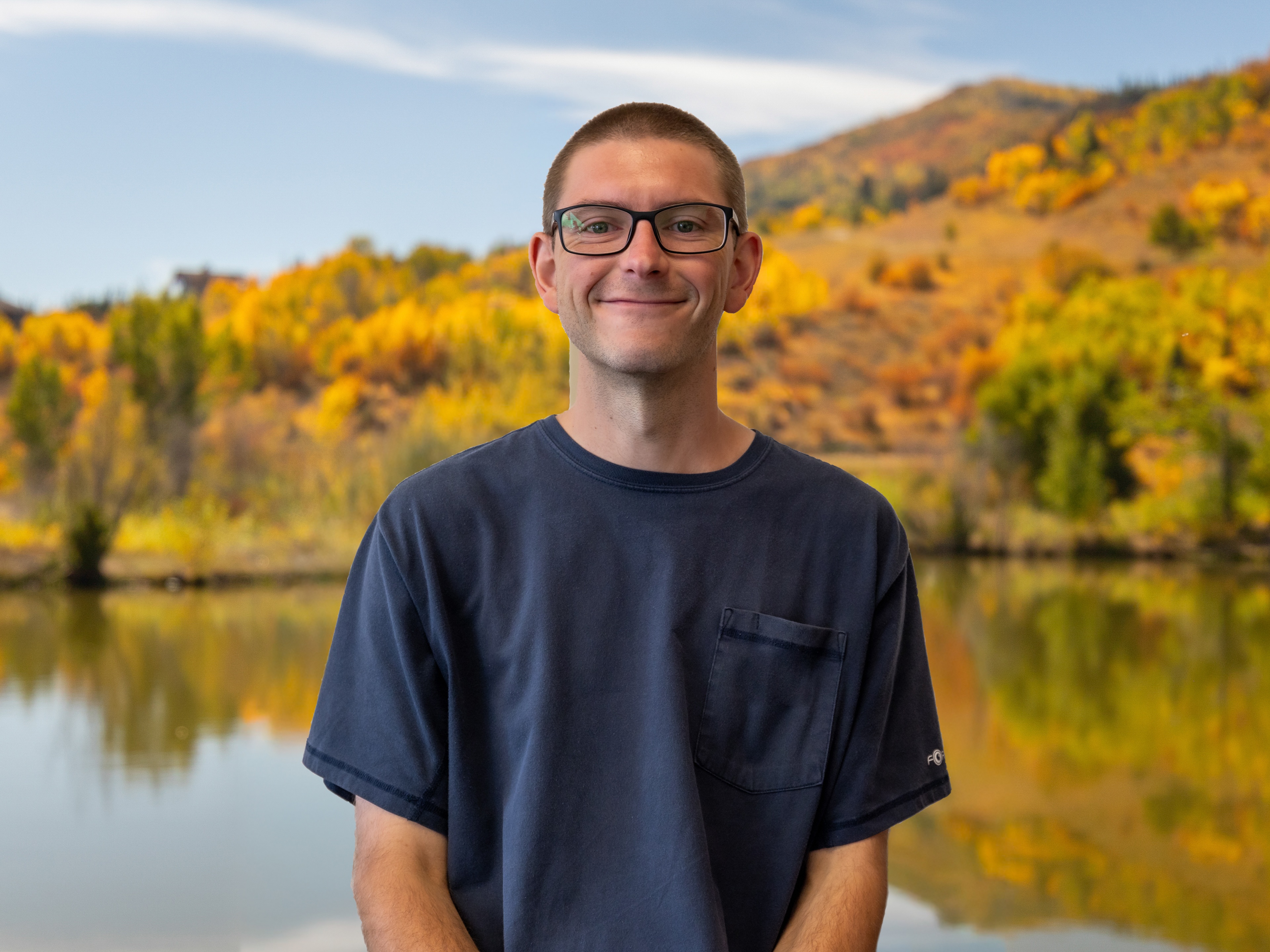 Staff member Austin Edwards